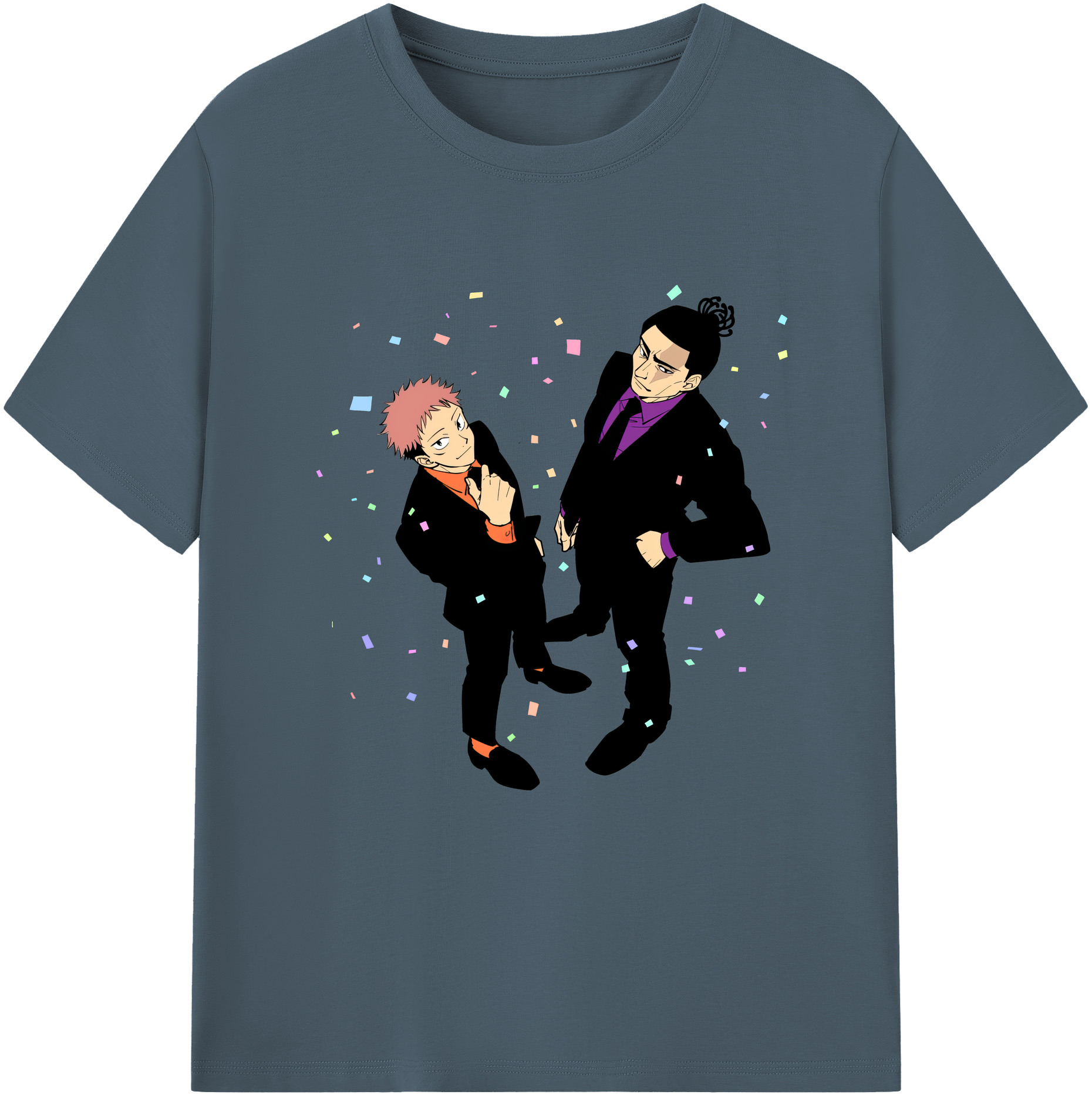 （画像用） 呪術廻戦 Jujutsu Kaisen 綿100％半袖Tシャツ（フロントプリント）